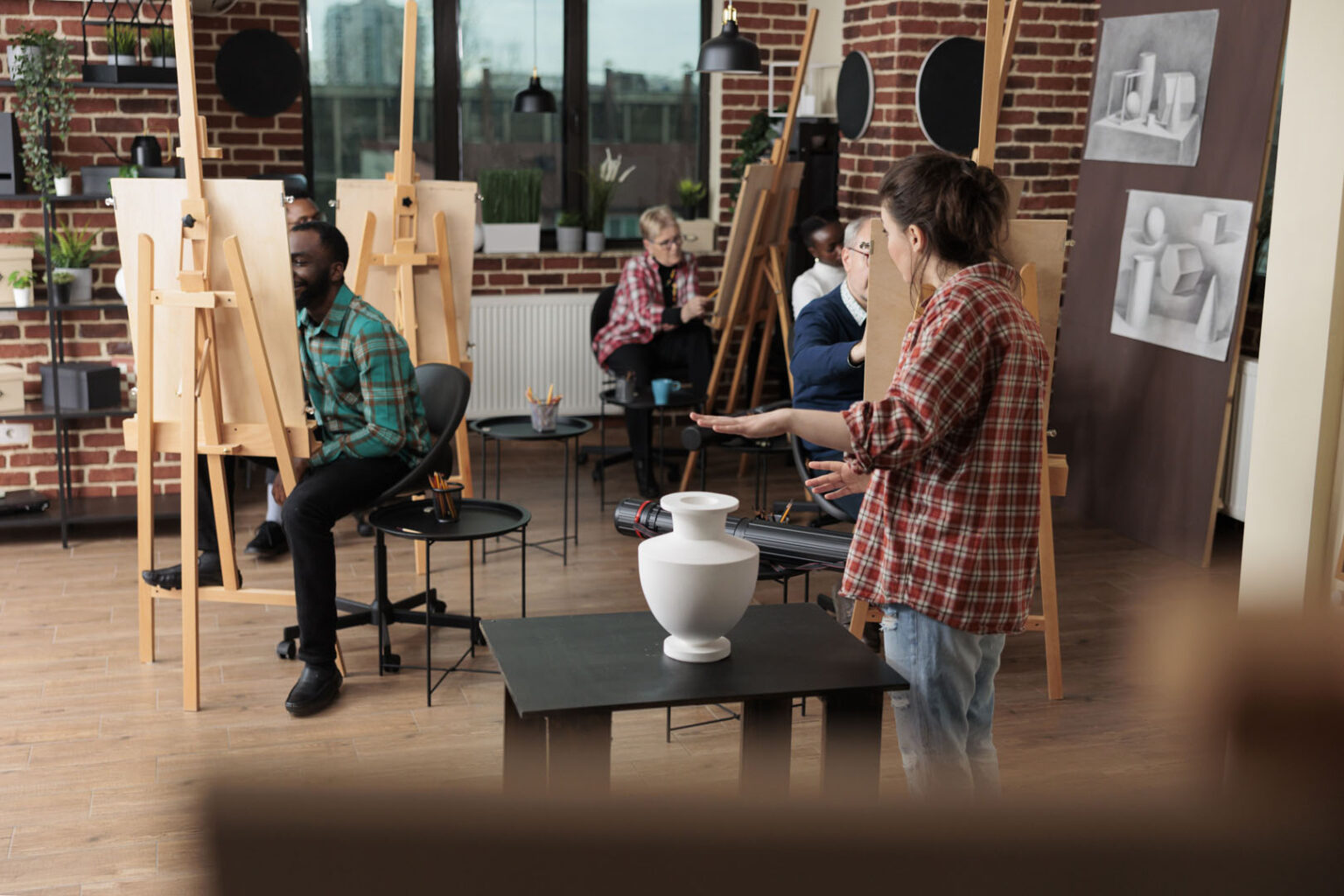 Cours d'art au cœur de Bordeaux - Moon Creative workspace