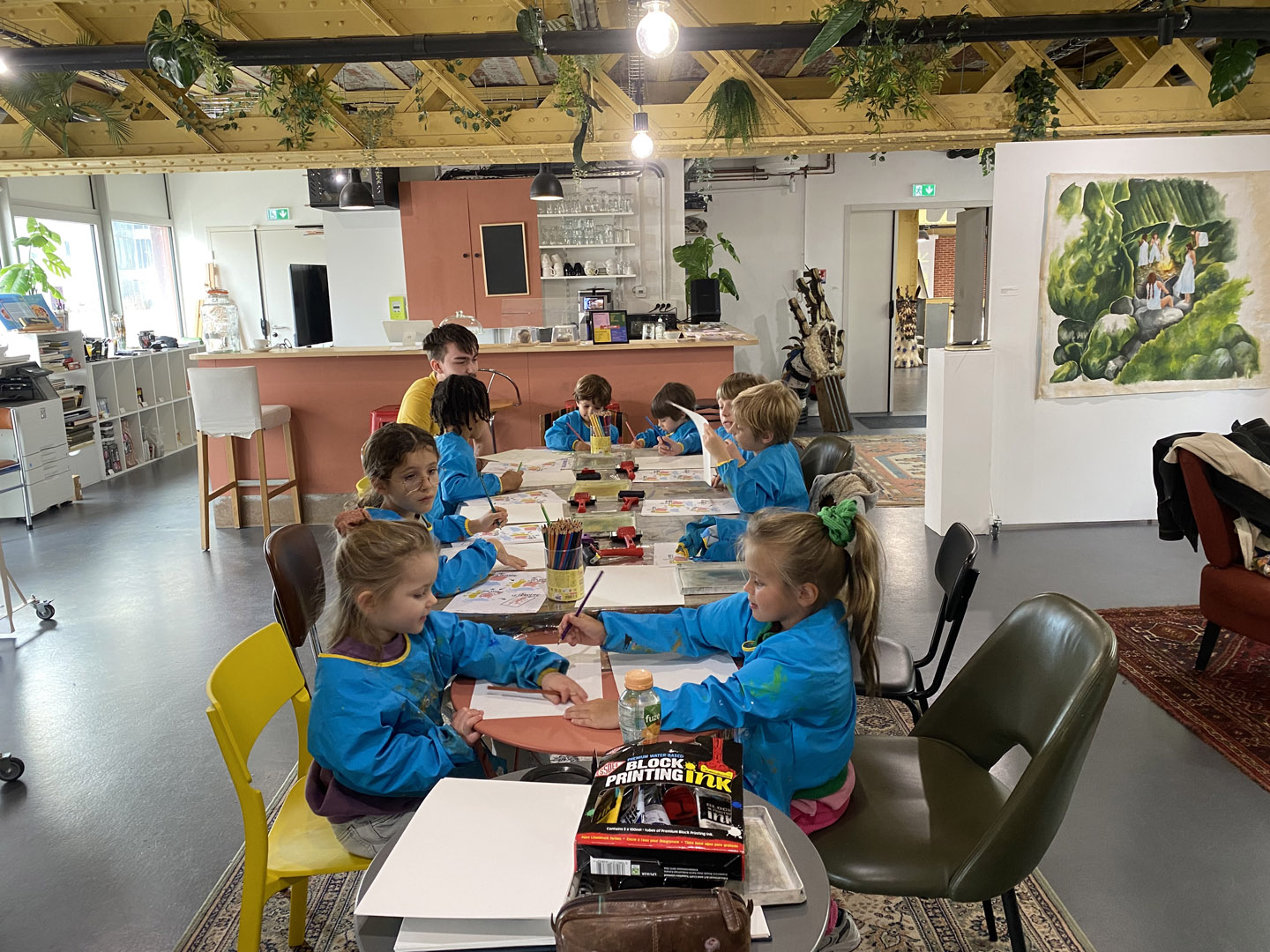 cours arts plastique enfant moon creative workspace bordeaux gironde 1