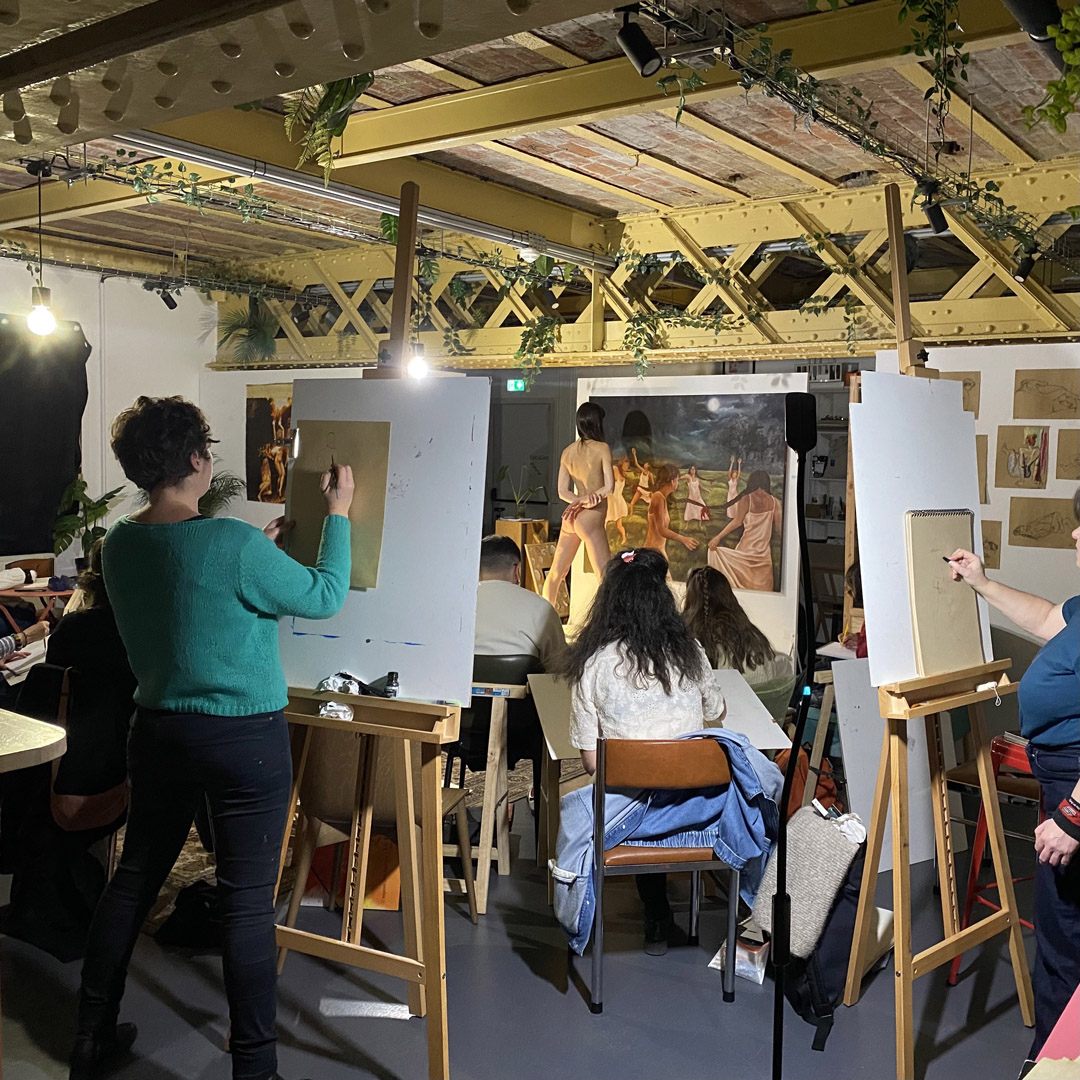 cours modele vivant nue moon creative workspace bordeaux gironde 1
