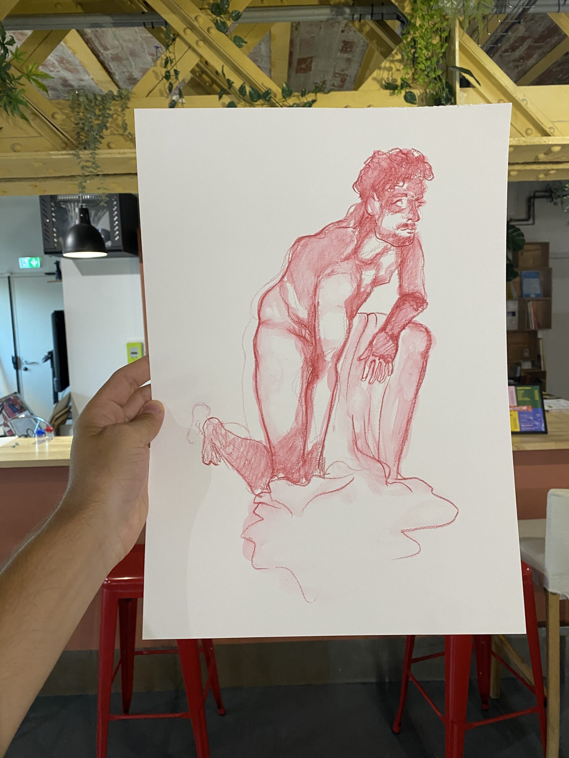 cours modele vivant nue moon creative workspace bordeaux gironde 11