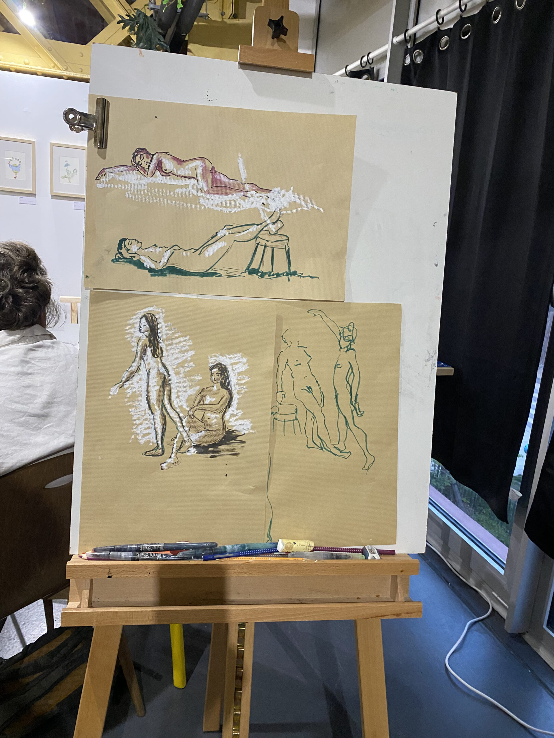 cours modele vivant nue moon creative workspace bordeaux gironde 6