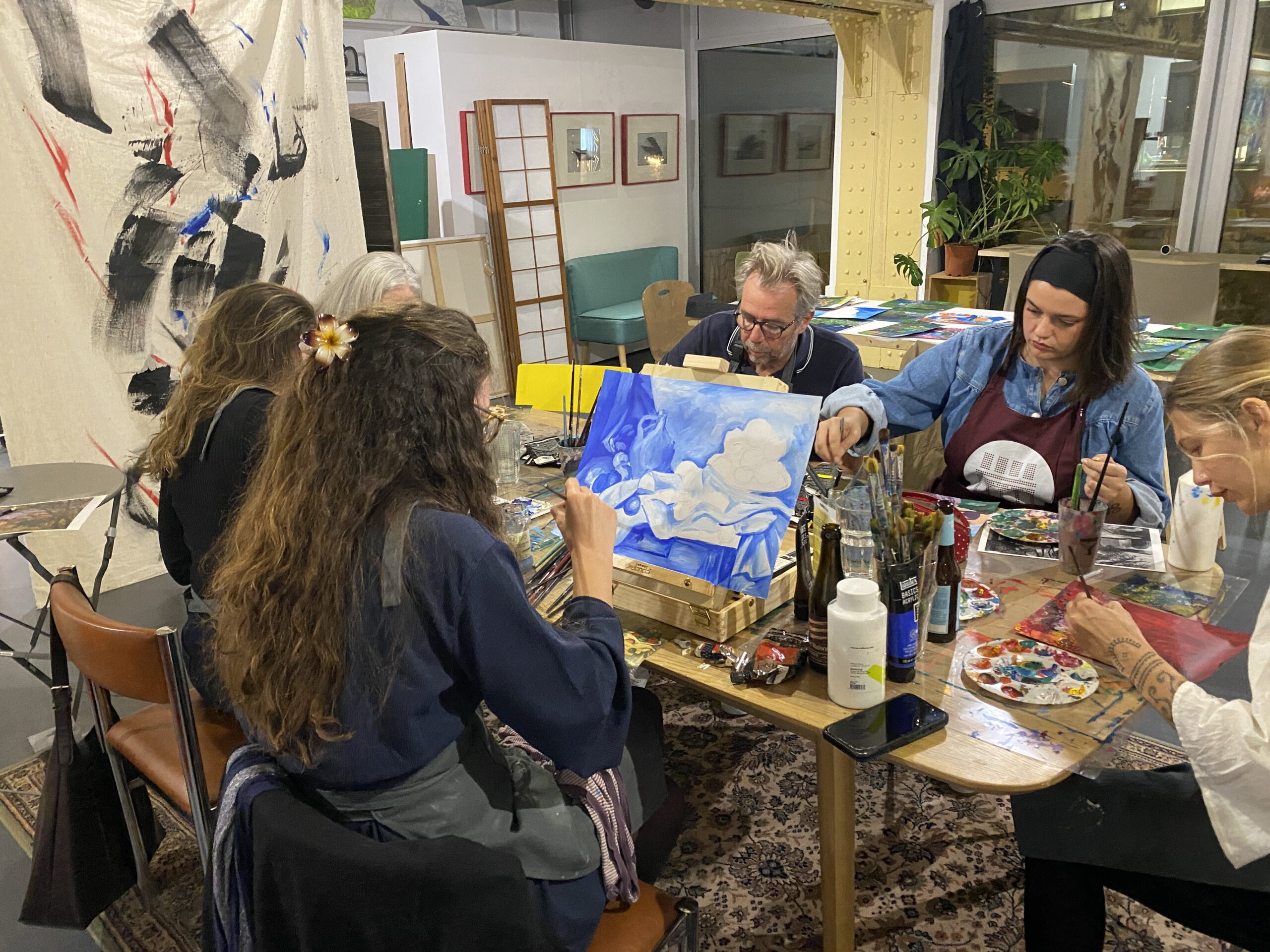cours peinture moon creative workspace bordeaux gironde 10