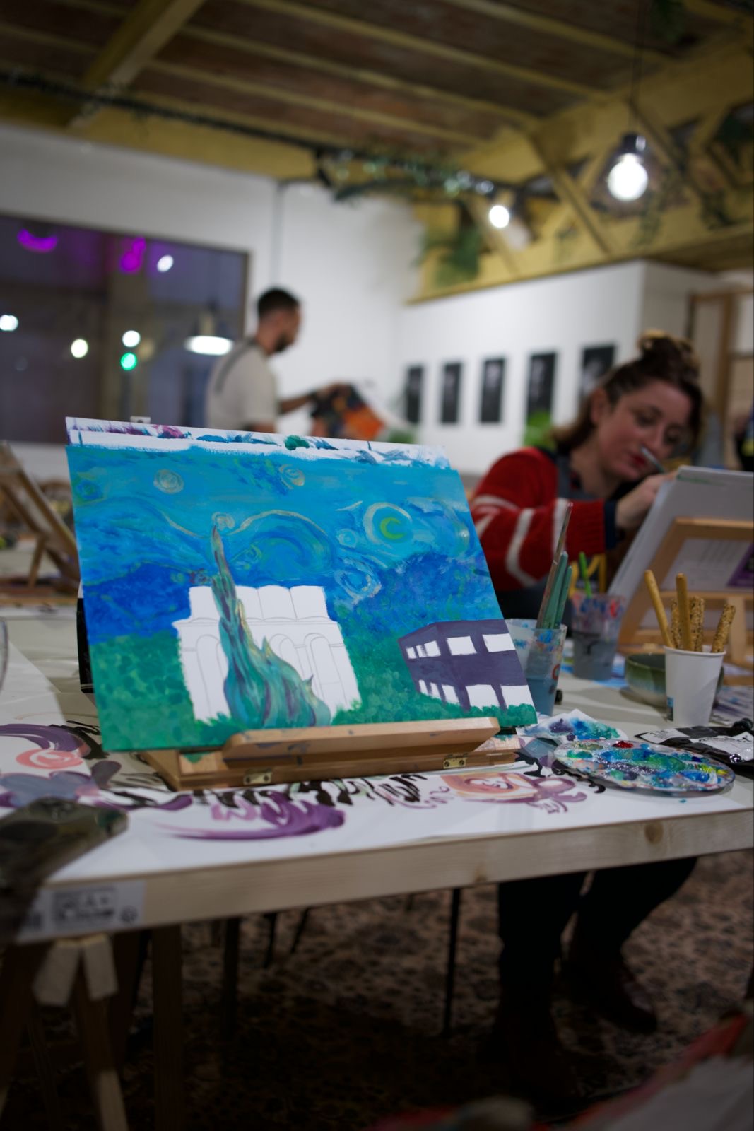 cours peinture moon creative workspace bordeaux gironde 12