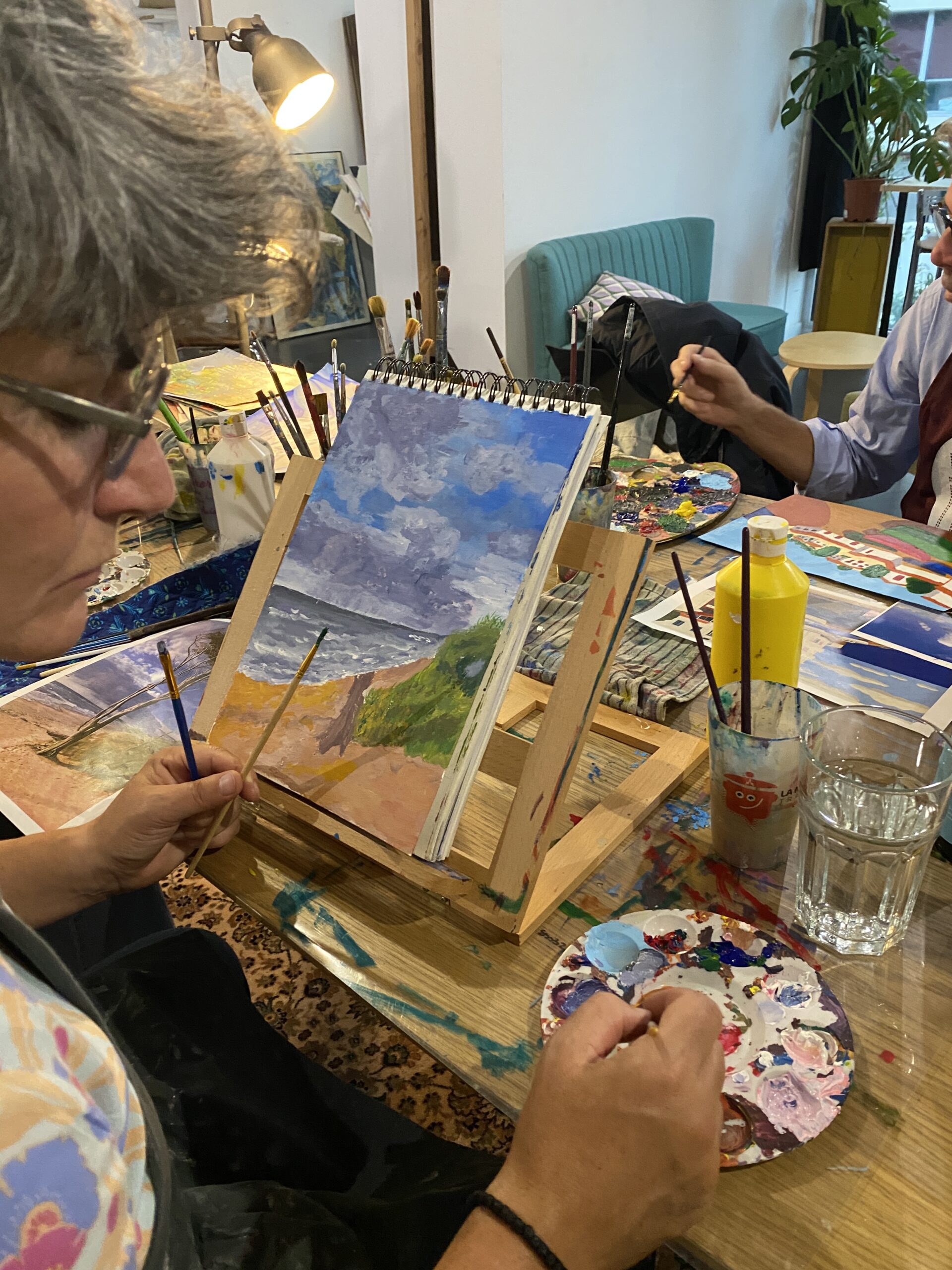 cours peinture moon creative workspace bordeaux gironde 6