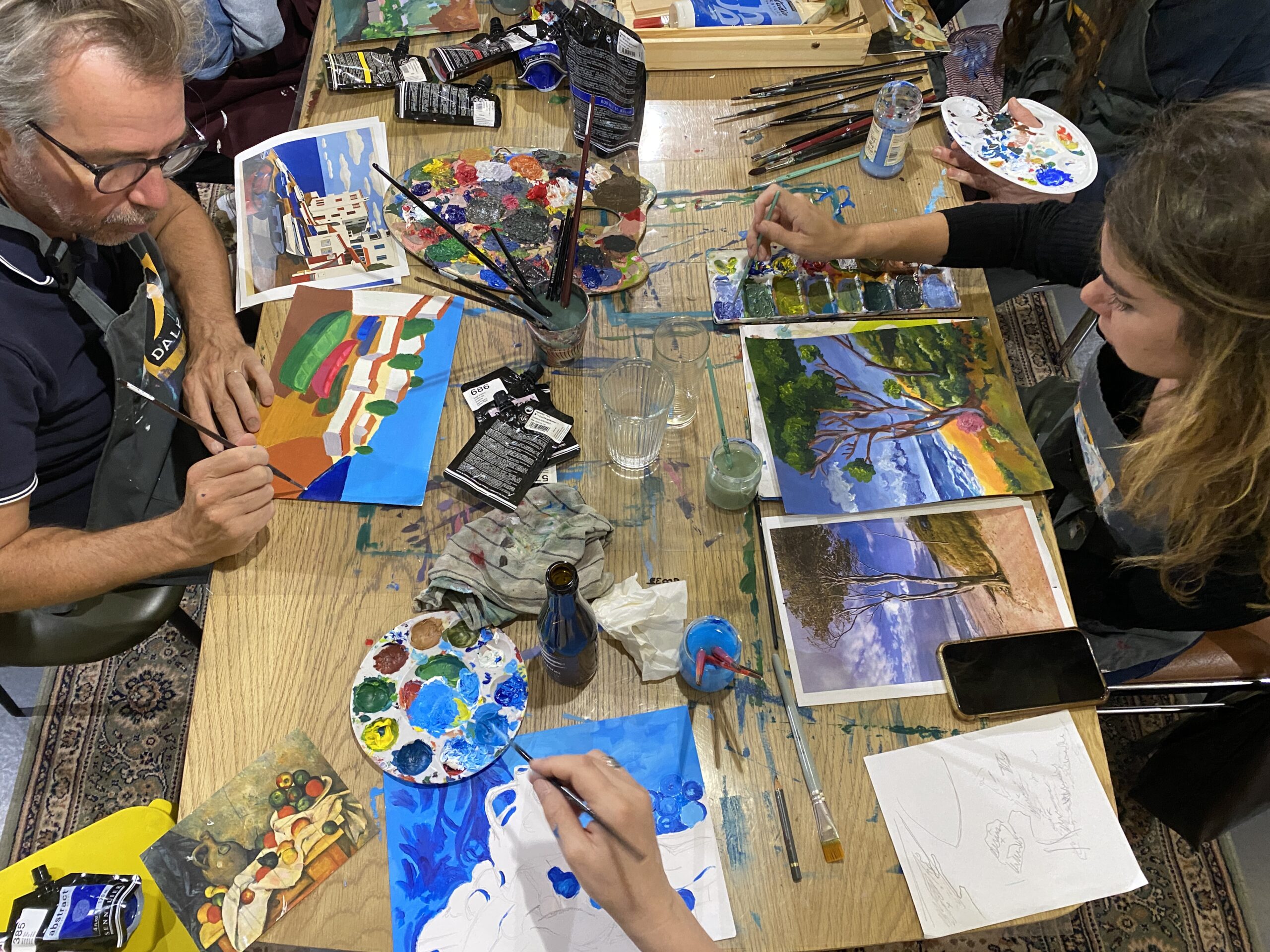 cours peinture moon creative workspace bordeaux gironde 7
