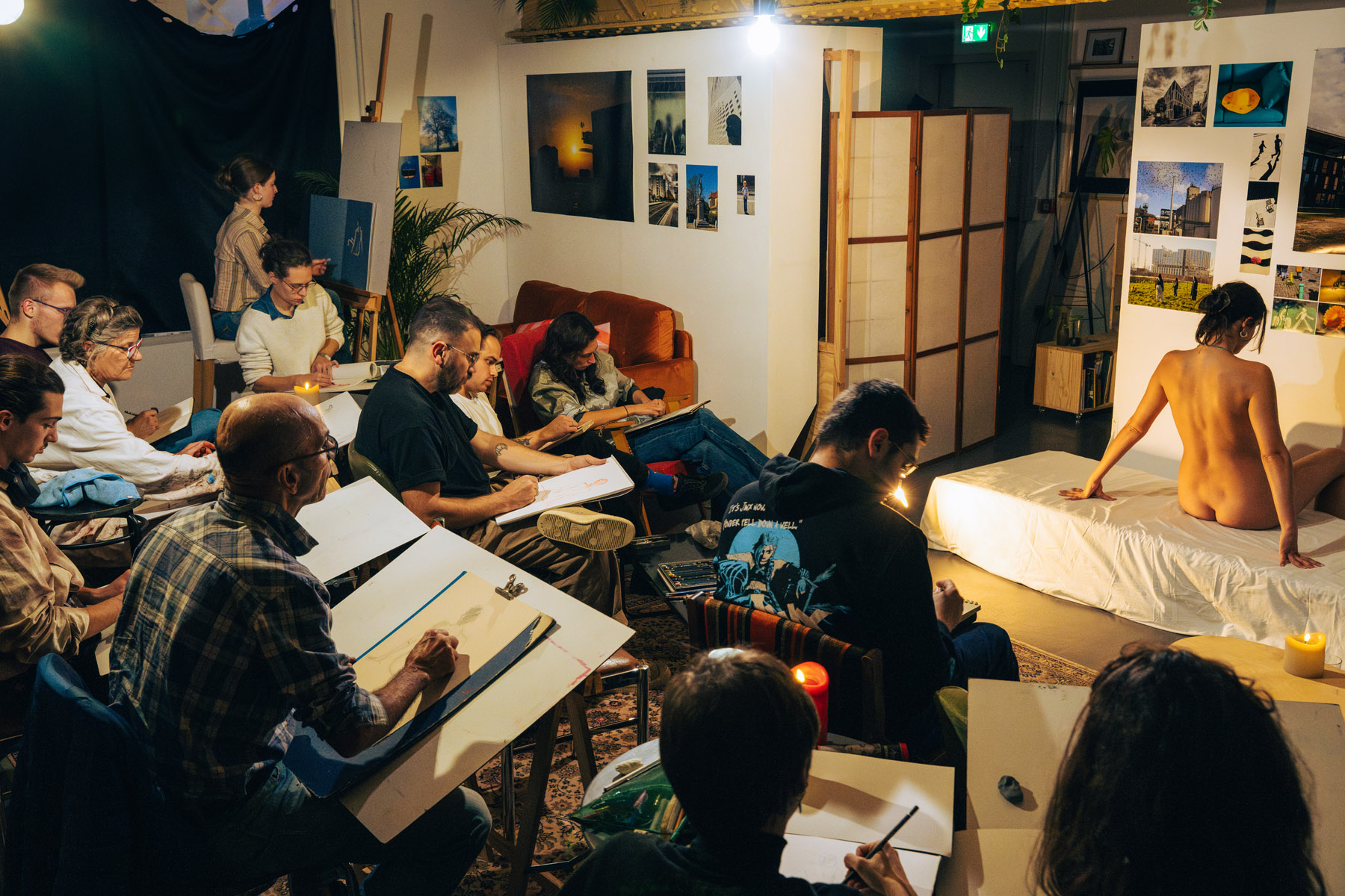 cours modele vivant bordeaux moon creative workspace tiers lieu artistique gironde 13