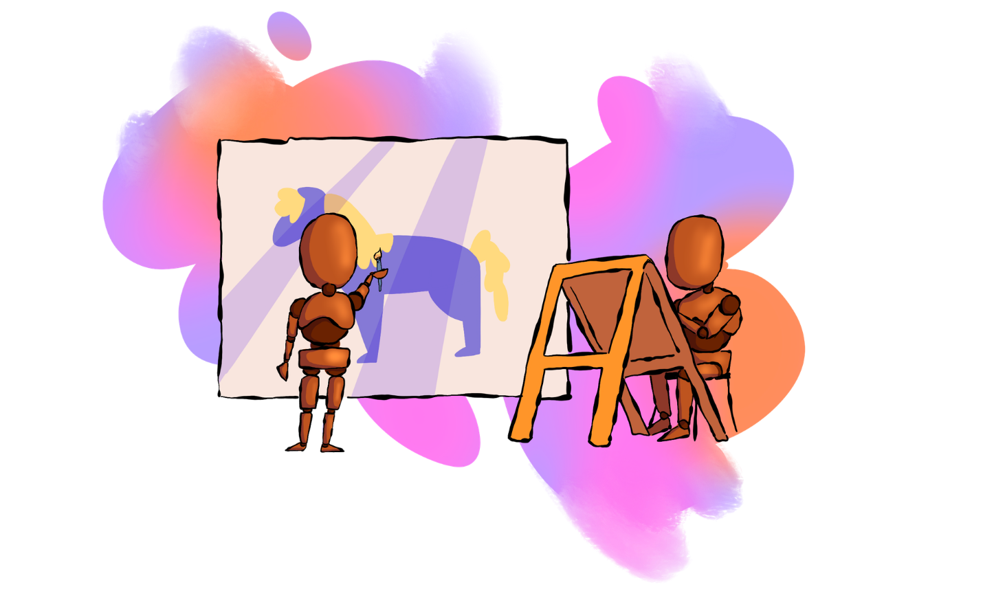 illustration ateliers partagé artisitque moon creative workspace bordeaux