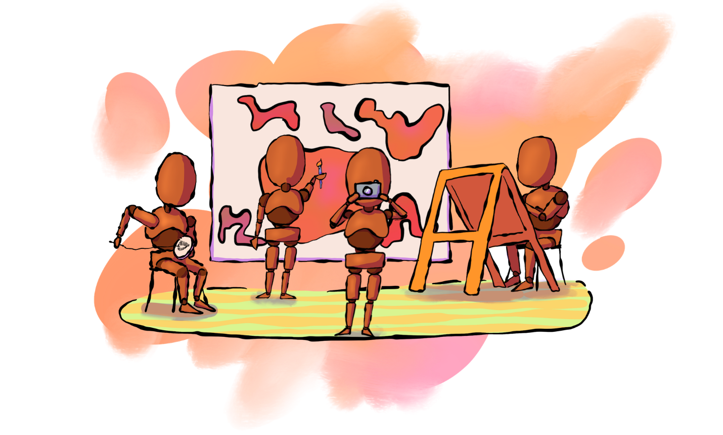 illustration ateliers tiers lieu artisitque moon creative workspace bordeaux